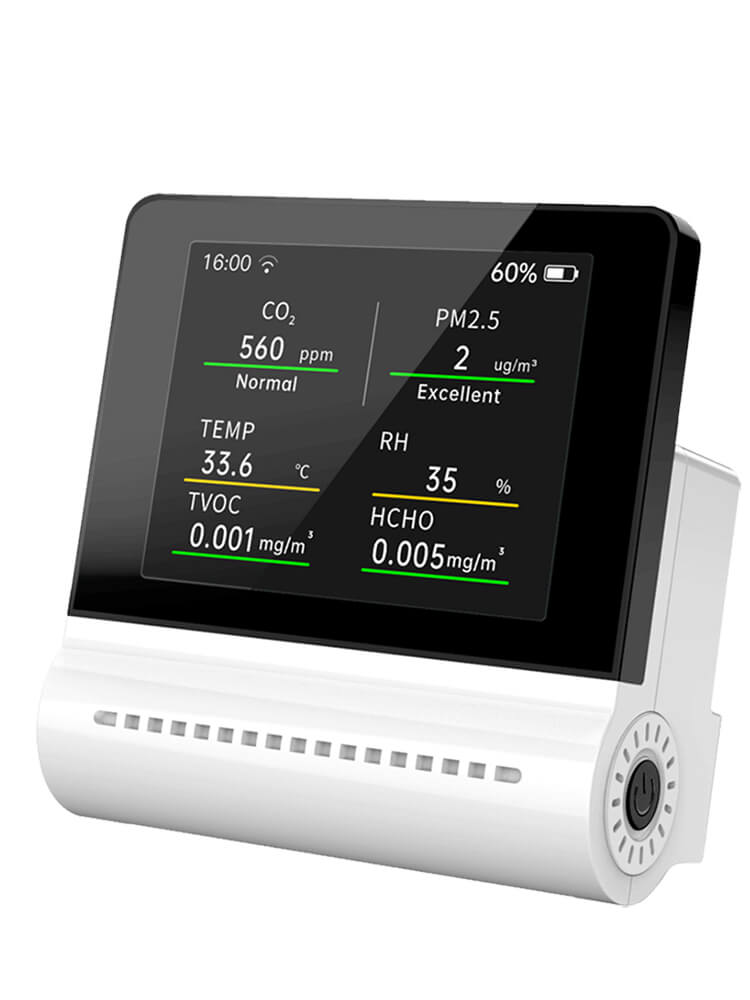 NOYAFA JMS16 Indoor Air Quality Monitor with Pollution Alert