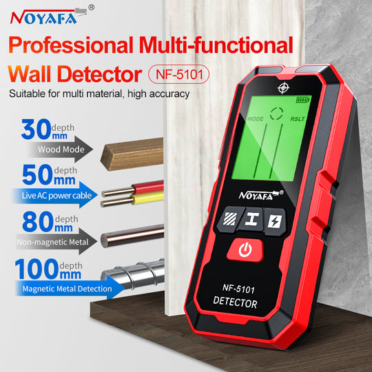 NOYAFA NF-5101 Wall Detector With Multi-function, Suitable For Multi Material, High Accuracy