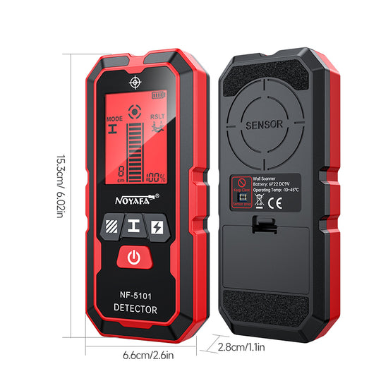 NOYAFA NF-5101 Wall Detector With Multi-function, Suitable For Multi Material, High Accuracy