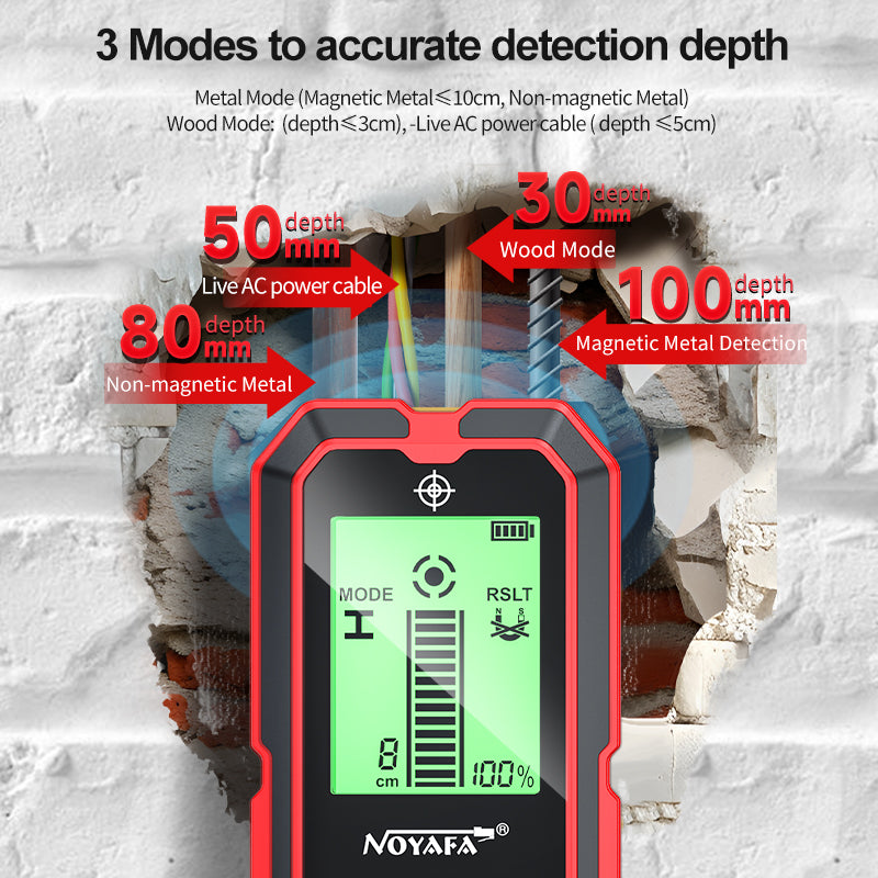 NOYAFA NF-5101 Wall Detector With Multi-function, Suitable For Multi Material, High Accuracy