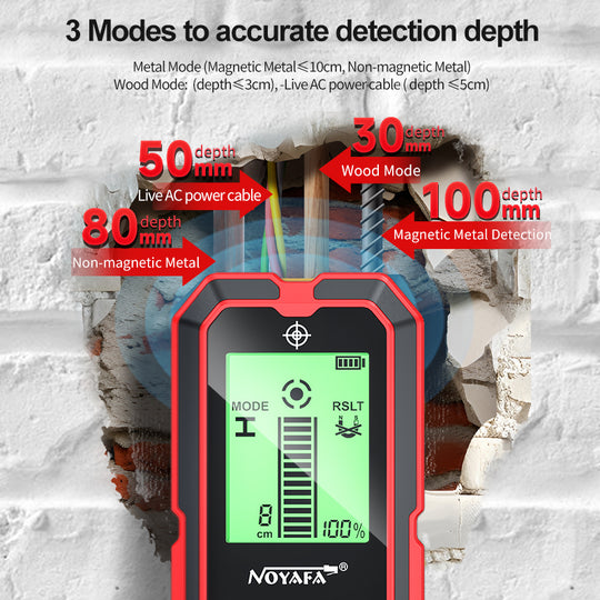 NOYAFA NF-5101 Wall Detector With Multi-function, Suitable For Multi Material, High Accuracy