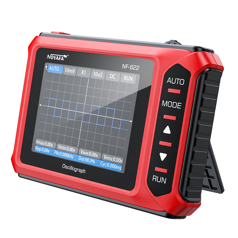 NOYAFA NF-622 Μίνι Χειροκίνητο ψηφιακό παλμικό usloscope για τάση, συχνότητα, χρόνο ανύψωσης και πλάτος παλμού