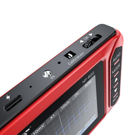 NOYAFA NF-622 Μίνι Χειροκίνητο ψηφιακό παλμικό usloscope για τάση, συχνότητα, χρόνο ανύψωσης και πλάτος παλμού