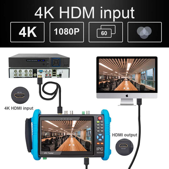 Noyafa NF-IPC716 CCTV-Kameratester- Mehrere Testfunktionen in einem