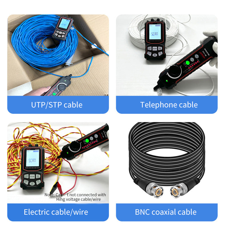 NF-918S Supported Cable Types