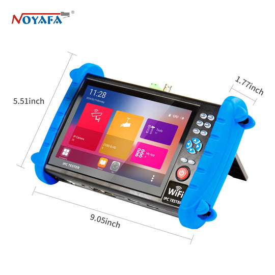 NOYAFA NF-IPC722ATCHS IPC Tester per fotocamere di sicurezza HD 720p, 1080p, 4K