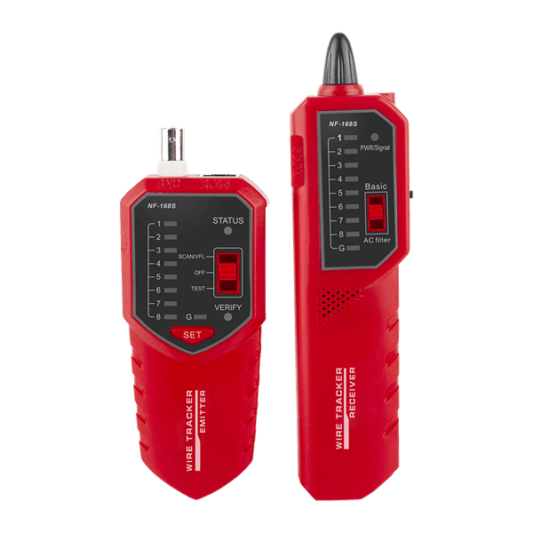 RJ11, RJ45 및 BNC 와이어 용 Noyafa 와이어 추적기 NF-168