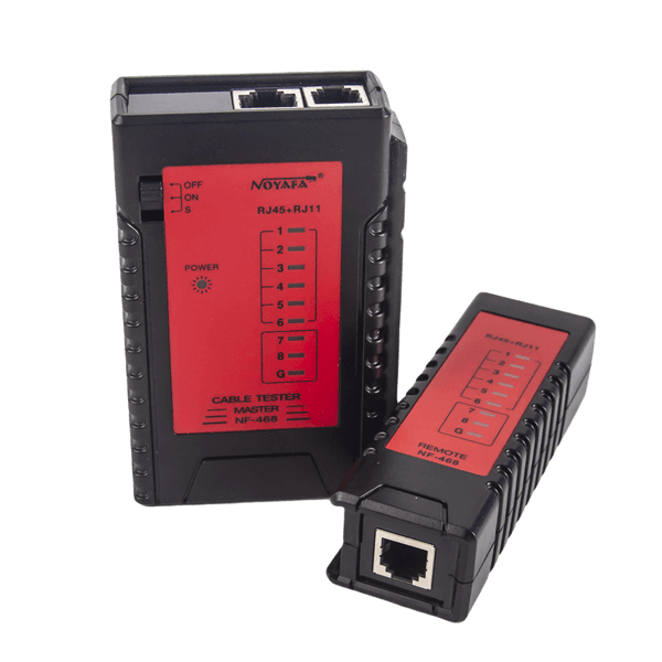 Factory Price NOYAFA NF-468 Cable Tester for RJ45/11 CAT5/6