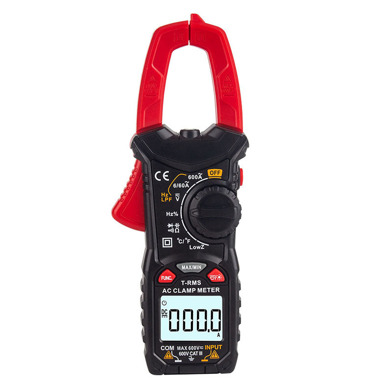 Clamp and amp multimeters