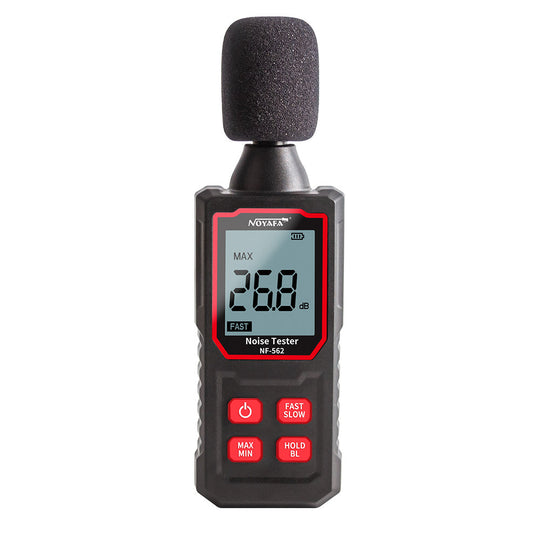 NOYAFA NF-562 Decibel Meter, Digital Sound Level Meter with 30 to 130 dBA Measuring Range