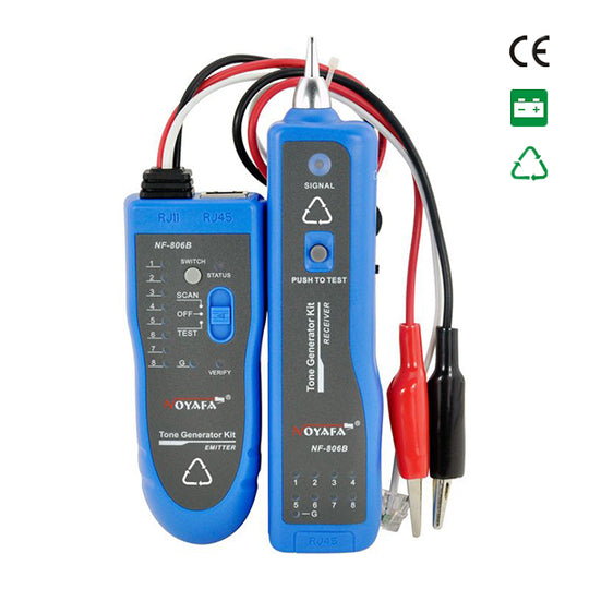 تعقب الأسلاك Noyafa NF-806 لكابلات RJ45 RJ11 وأسلاك كهربائية تتبع