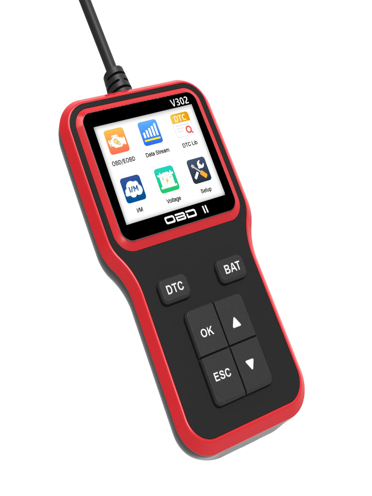 NOYAFA NF-V302 Plug-and-Play Automobile OBD Διαγνωστικό όργανο με 9 OBD II/EOBD Protocols Υποστήριξη για να διαβάσετε γρήγορα τις πληροφορίες σφάλματος του αυτοκινήτου και τις παραμέτρους του οχήματος