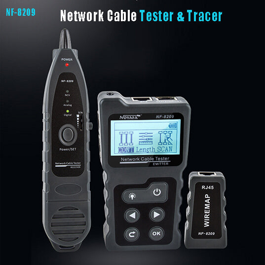 NOYAFA NF-8209 Network Cable Tracker Receiver Transmitter Remote