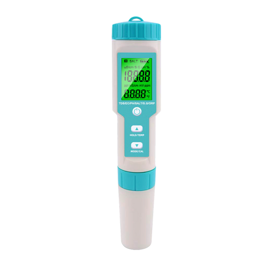 NOYAFA NF-C600 Digital 7 in 1 pH TDS EC Salt S. G. Temp Acidimeter PPM Conducibilità elettrica Salinità Tester di qualità dell'acqua