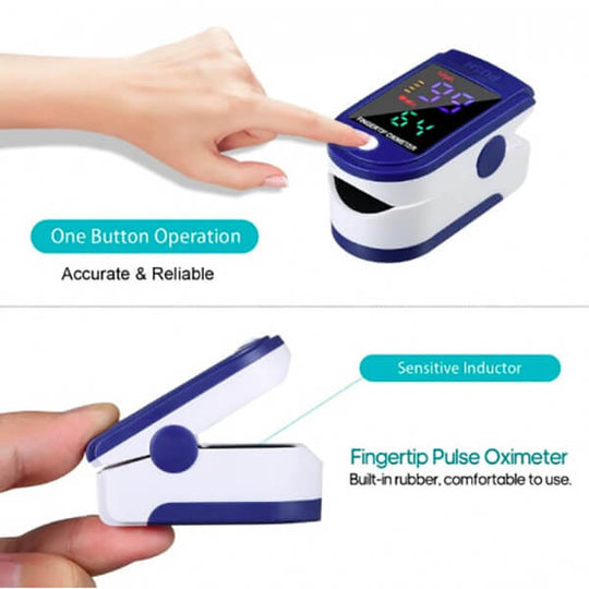 NOYAFA LK87 Fingertip Pulse Oximeter, SPO2 Pulse Rate Measurements Digital Reading Led Display