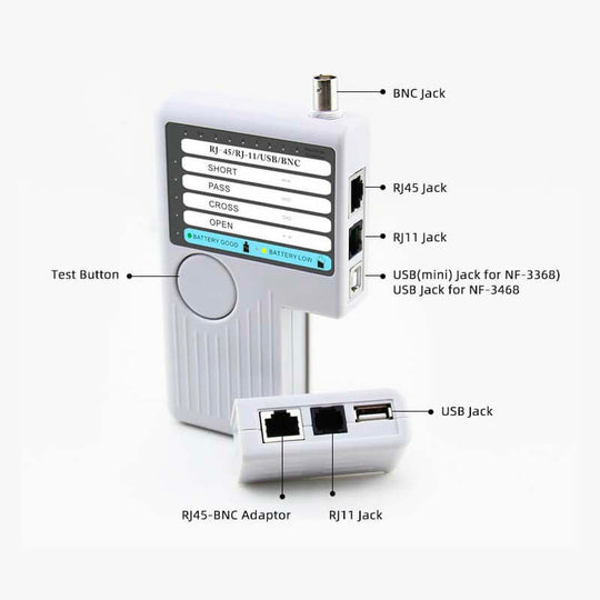 NOYAFA NF-3468 4 in 1 Cable Tester