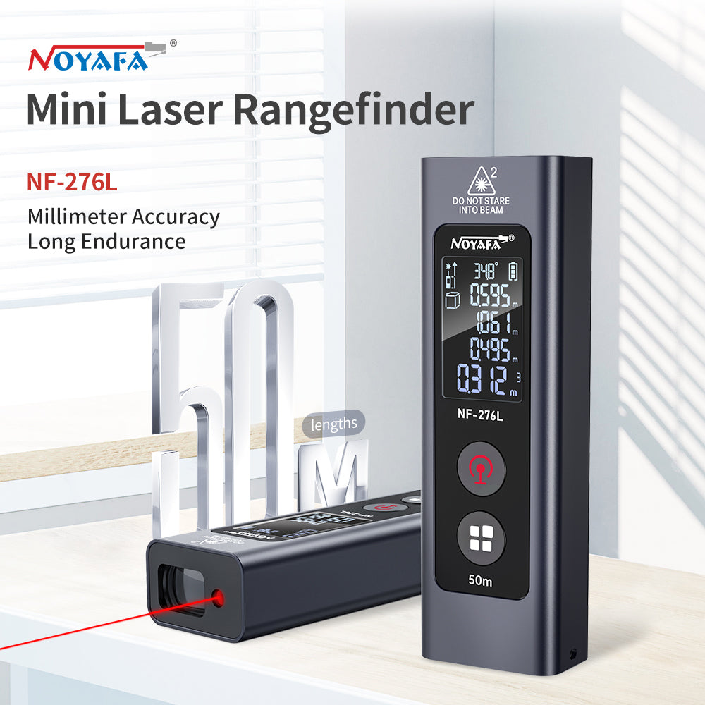 NOYAFA NF-276L Next Generation Mini Laser Rangefinder: Millimeter Accuracy, Long Endurance NOYAFA NF-276L Next Generation Mini Laser Rangefinder: Millimeter Accuracy, Long Endurance