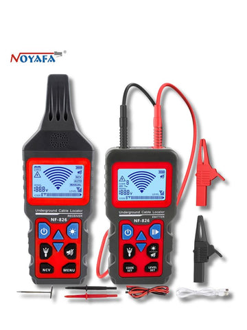 NOYAFA NF-826 Wire Tracer for Underground and Wall Electrical Wires and Pipes