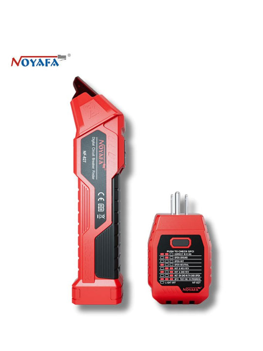 Finder per interruttore a circuito NOYAFA NF-827 con tester di uscita GFCI integrato
