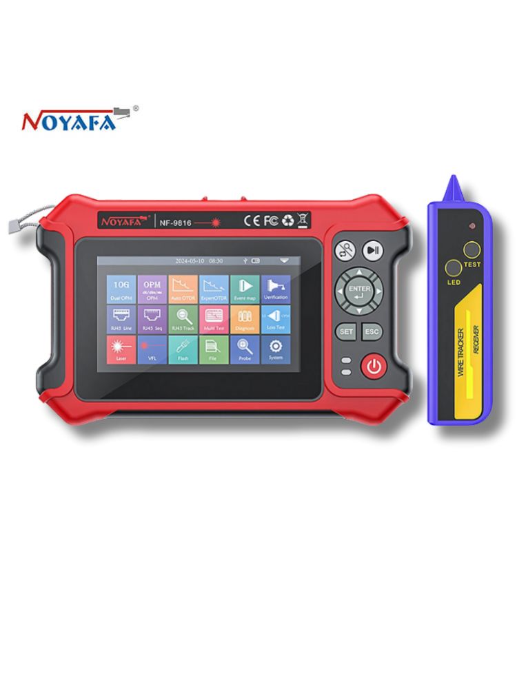 Noyafa NF-8601S TDR-Kabel-Tracer-Tester mit POE / PING für RJ45, RJ11, BNC, Metallkabel