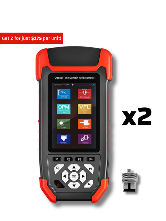 Noyafa NF-981 OTDR Fiber Tester с визуальным локатором разлома и оптическим измерителем мощности