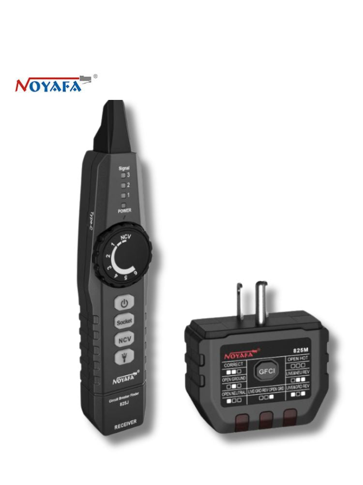 Noyafa NF-825TMR Advanced Cuxt Tracer Tracer & Breaker Finder с тестером GFCI Outlet
