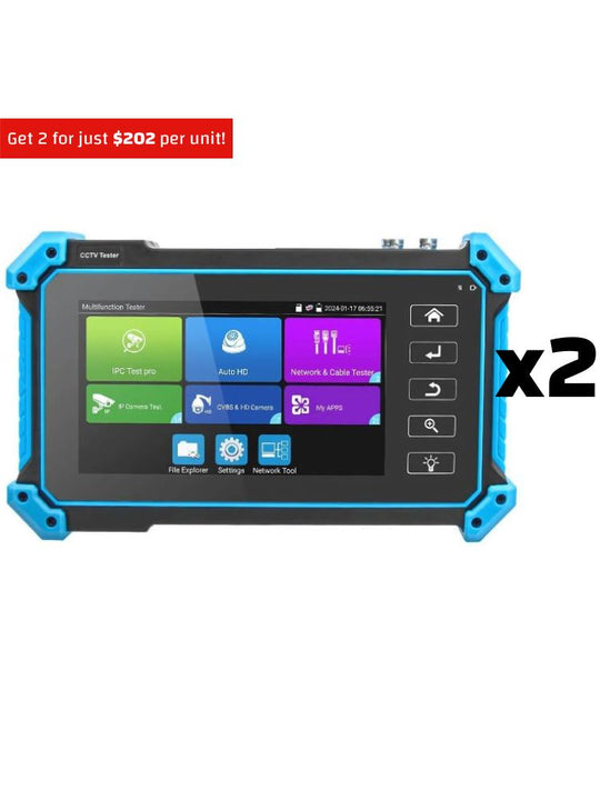 Tester telecamera CCTV NOYAFA NF-IPC715 con supporto 4K