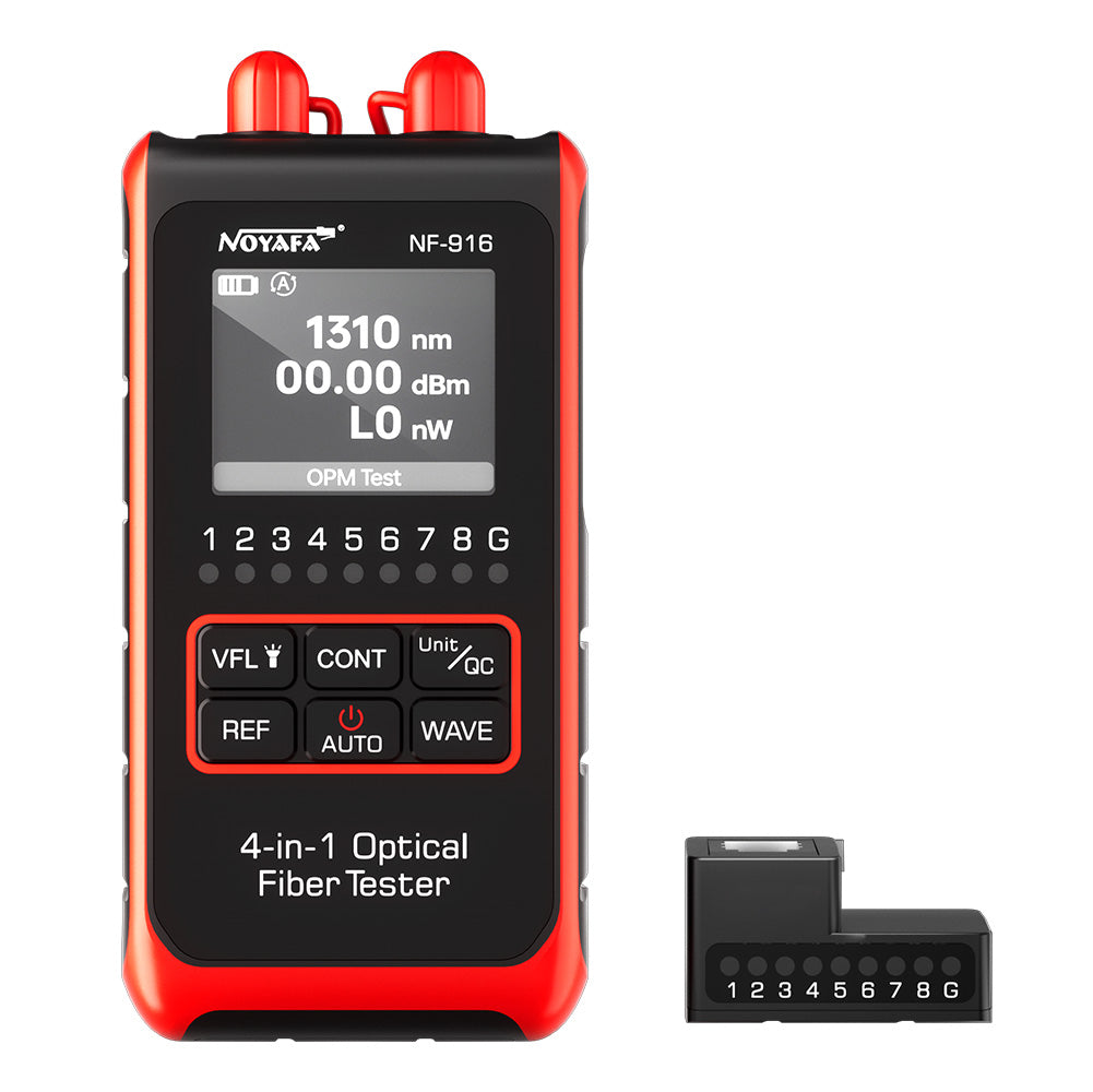 Noyafa NF-916 차세대 미니 광 섬유 케이블 테스터
