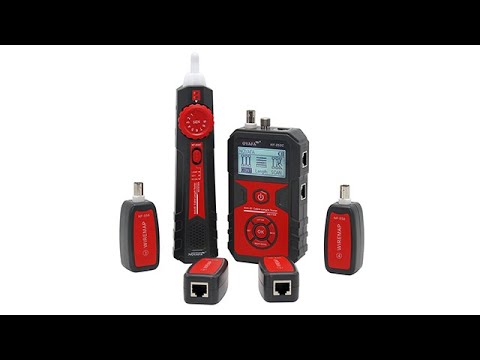 NOYAFA NF-858C Filo multifunzione e tracer e tester. Trova e test di rete, coassiali BNC e persino cavi in fibra
