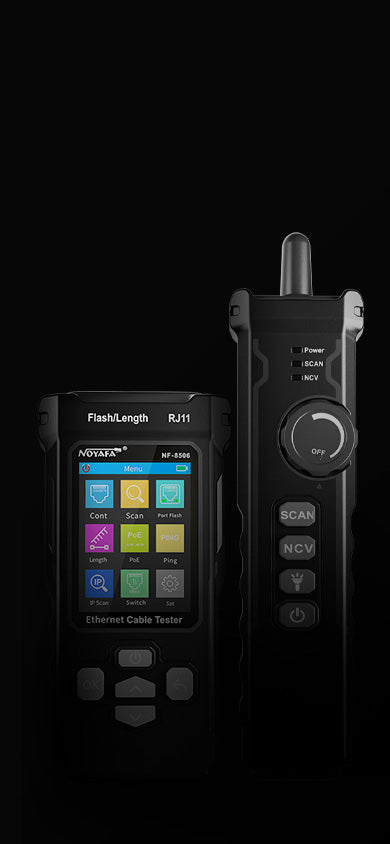 NF-8506 Network Cable Tester & Fiber Optics Tester