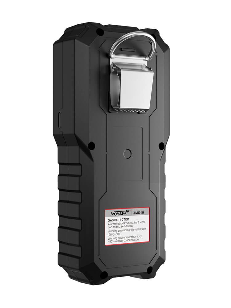 Detector de gas portátil de NOYAFA JMS19 con detección de fugas y alarma