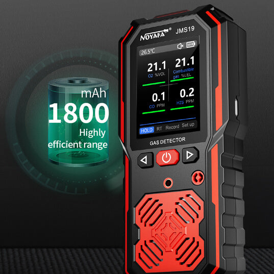 Gas Detector with Rechargeable Battery