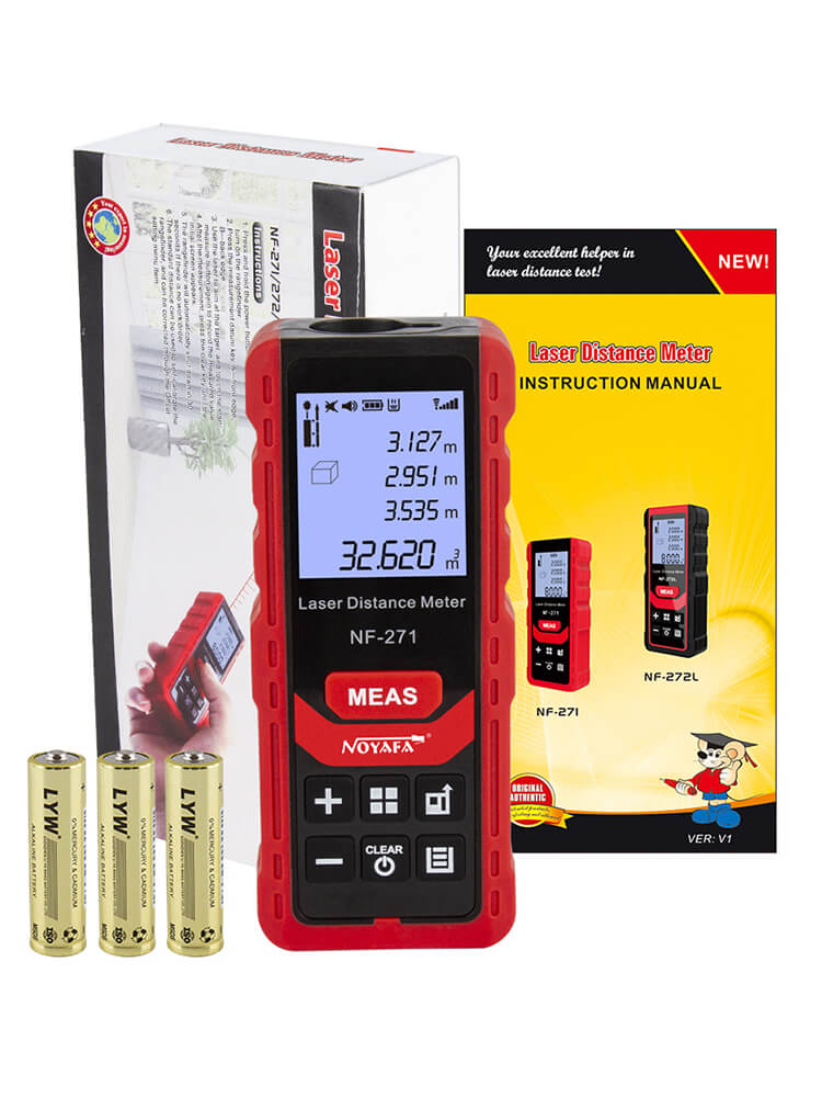 NOYAFA NF-271 Laser Distance Meter with 70M/230FT Measure Range and 99% Accuracy