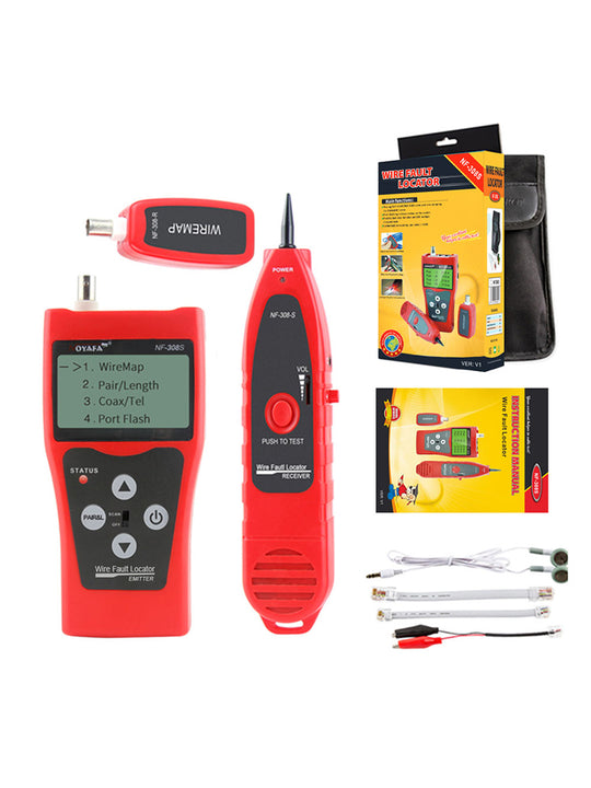 NOYAFA NF-308S Wire Fault Locator, a Network/Telephone wire/Coaxial Cable Tester