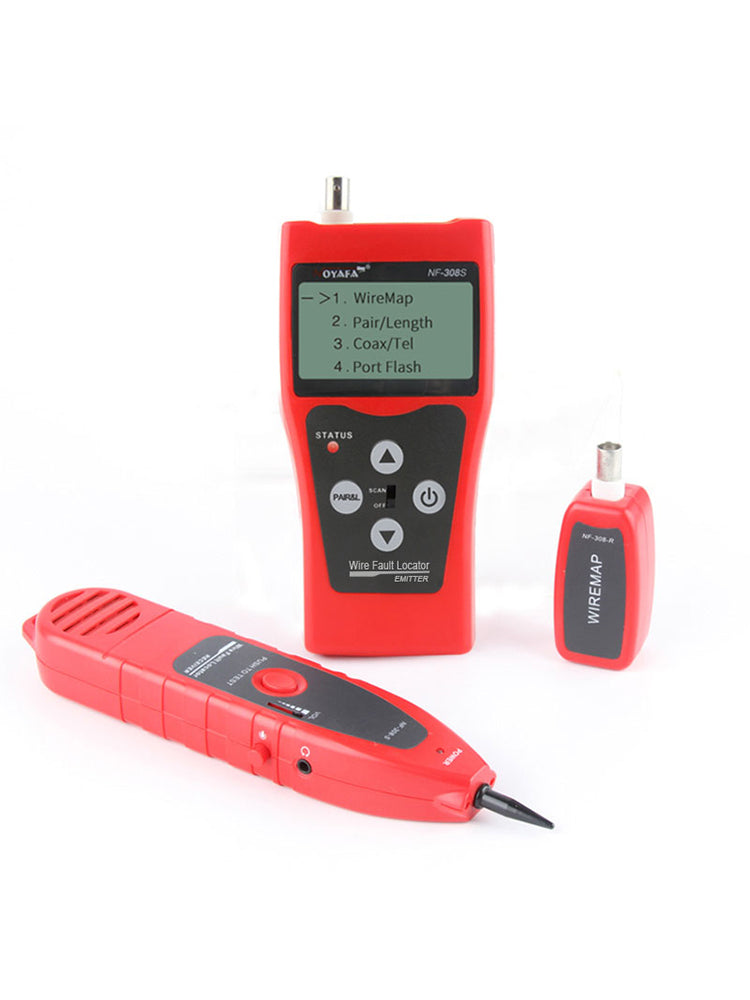 NOYAFA NF-308S Wire Fault Locator, a Network/Telephone wire/Coaxial Cable Tester