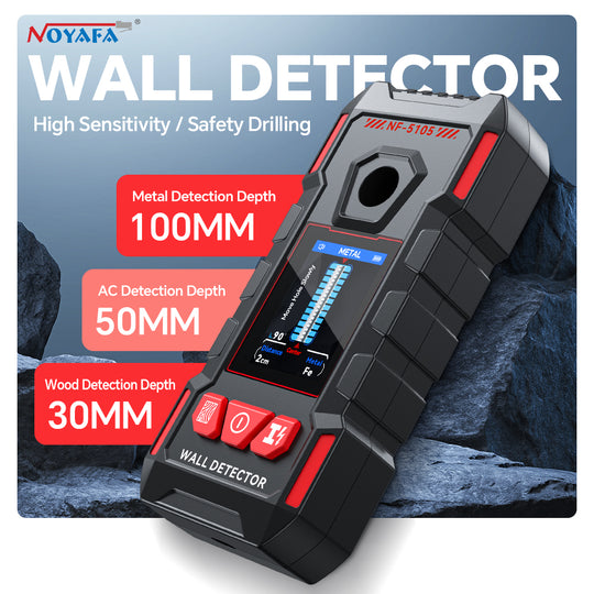 [New Arrival] NOYAFA NF-5105 Wall Detector-High Sensitivity, Safety Drilling, Support Various Material Detection