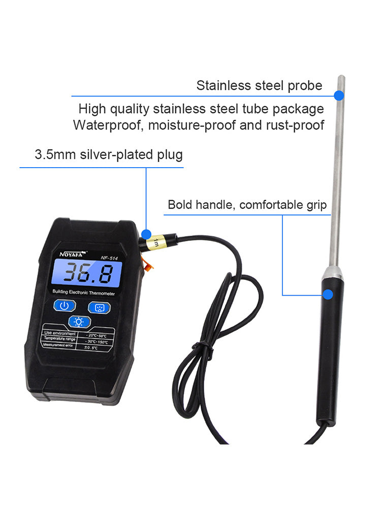 NF-514 Building Electronic Thermometer Explain