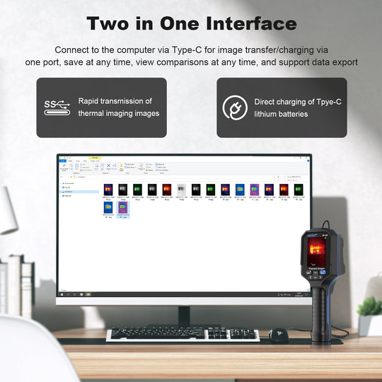 NOYAFA NF-524 Precision Detector: Multifunctional Thermal Imager for Real-Time Fault Localization and Smart Temperature Monitoring
