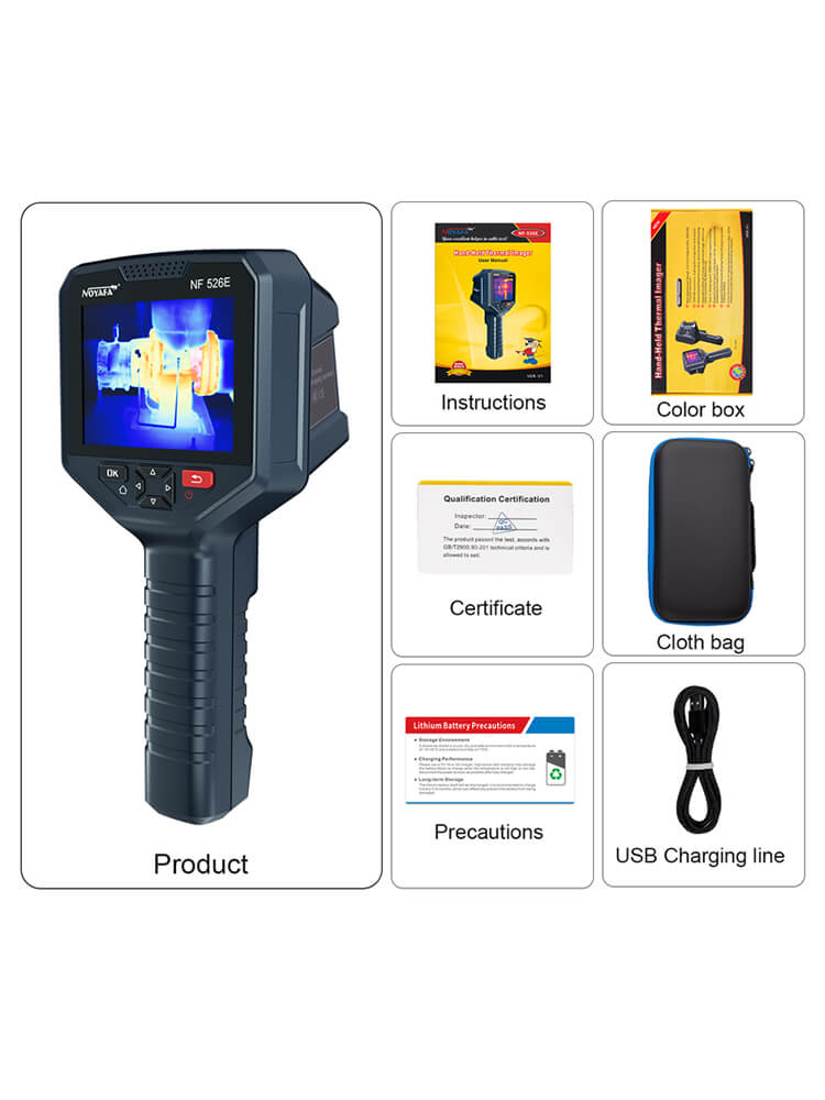 Noyafa NF-526E Handheld-Thermoimager mit 256*192 Hochdefinition