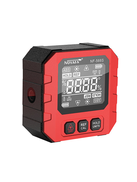 Noyafa NF-566/566S Digital Conclinometer-Can Bridge Railway 포장 토목 공학 건설, 장식, 산업용 자동화, 지능형 플랫폼 분야에서 사용됩니다.
