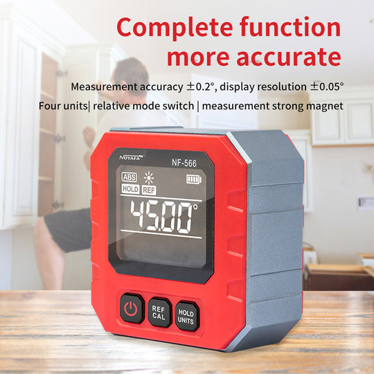 Noyafa NF-566/566S Digital Conclinometer-Can Bridge Railway 포장 토목 공학 건설, 장식, 산업용 자동화, 지능형 플랫폼 분야에서 사용됩니다.