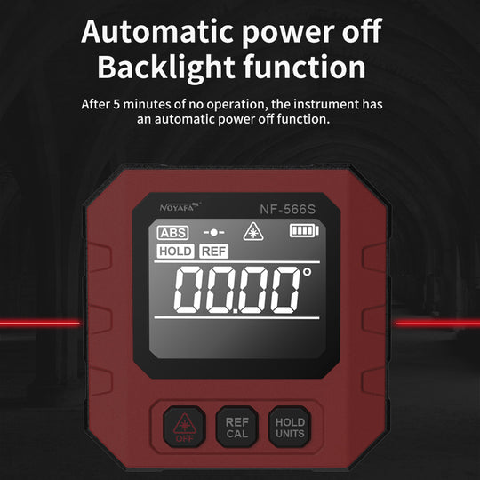 Noyafa NF-566/566S Digital Conclinometer-Can Bridge Railway 포장 토목 공학 건설, 장식, 산업용 자동화, 지능형 플랫폼 분야에서 사용됩니다.