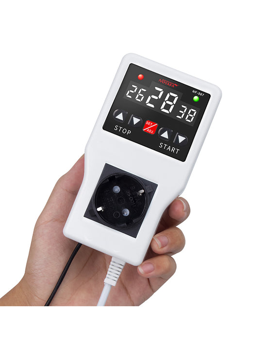 Noyafa NF -567 Timer Thermostat mit wasserdichtem Sonde 10A 2200W Range -9 ~ 99 ℃