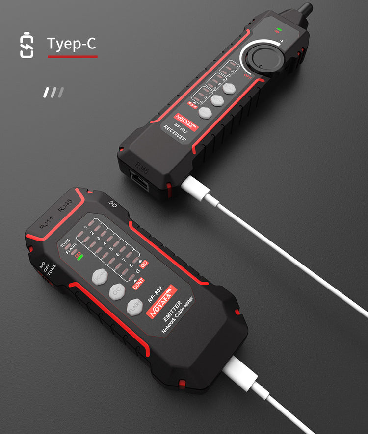 [Official] Noyafa NF-802 Intelligent Network Cable Tester with Digital ...