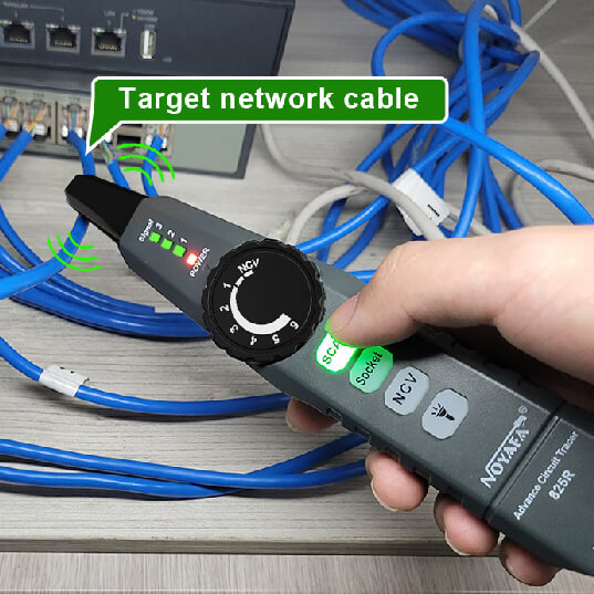 NF-825TMR RJ45 Network Cable Tracer
