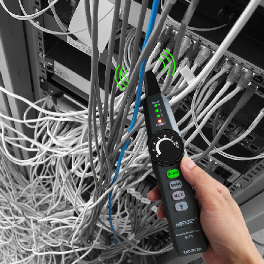 NF-825TMR Tracking Network Cable On PoE Switch