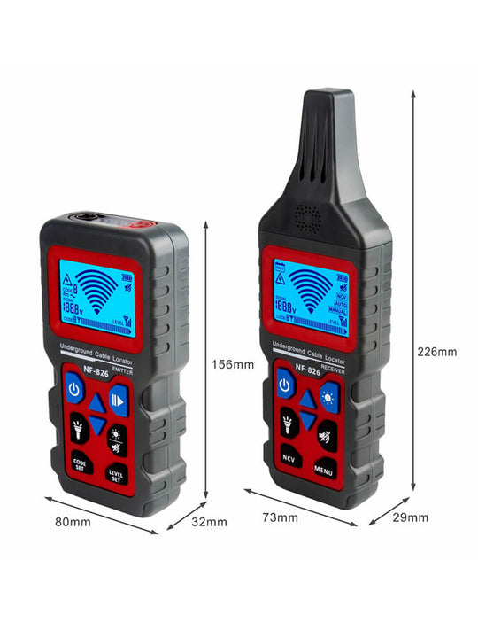 NF-826 Underground Wire Tracer Product Parameters