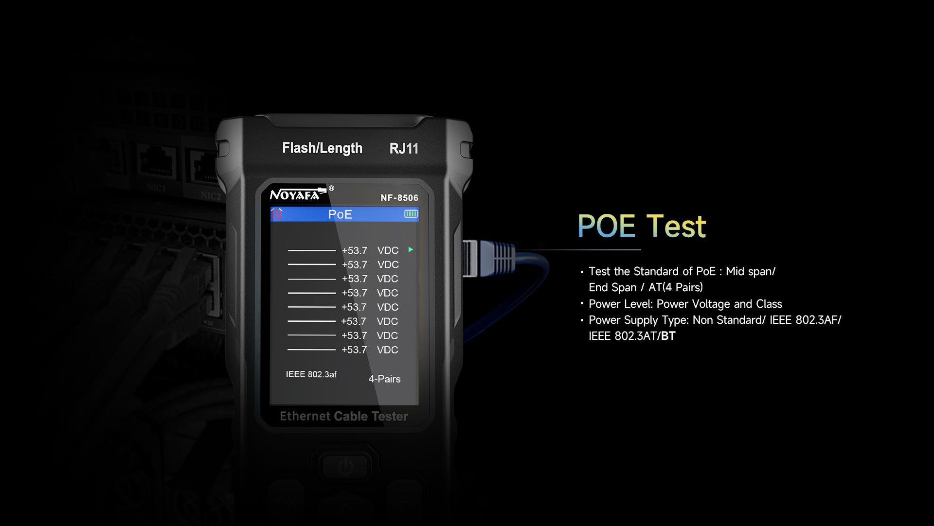 Nf 8506 multi function cable tester noyafa hk technology co limited