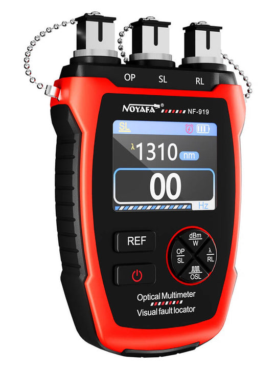 Noyafa NF-919 Tragbarer optischer Leistungsmesser und visueller Fehler Locator