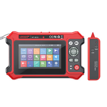 Noyafa NF-9816 Multi-Function OTDR Pro | All-in-One Optical & Network Diagnostic Tester with 10G OPM, Event Map, Fiber End Detection, TDR, Line Tracking & Wireless Charging